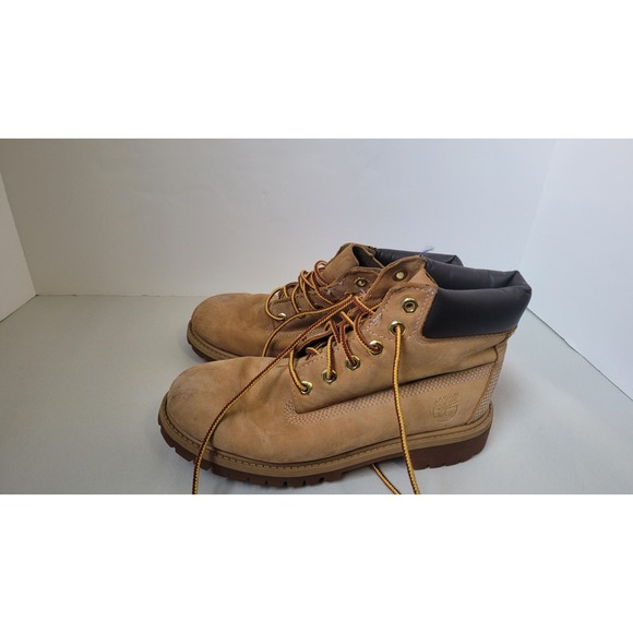 Timberland Other - Timberland Boy's 6 Premium Waterproof Boots In Wheat Nubuck Leather Men's